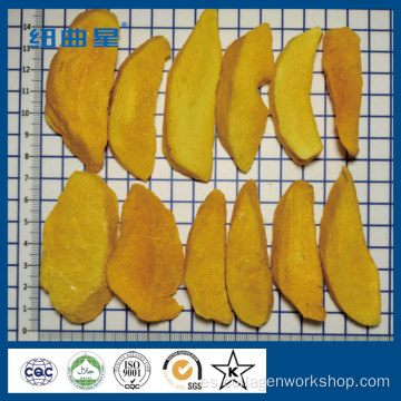 Chips de mango liofilizados populares de comida instantánea china